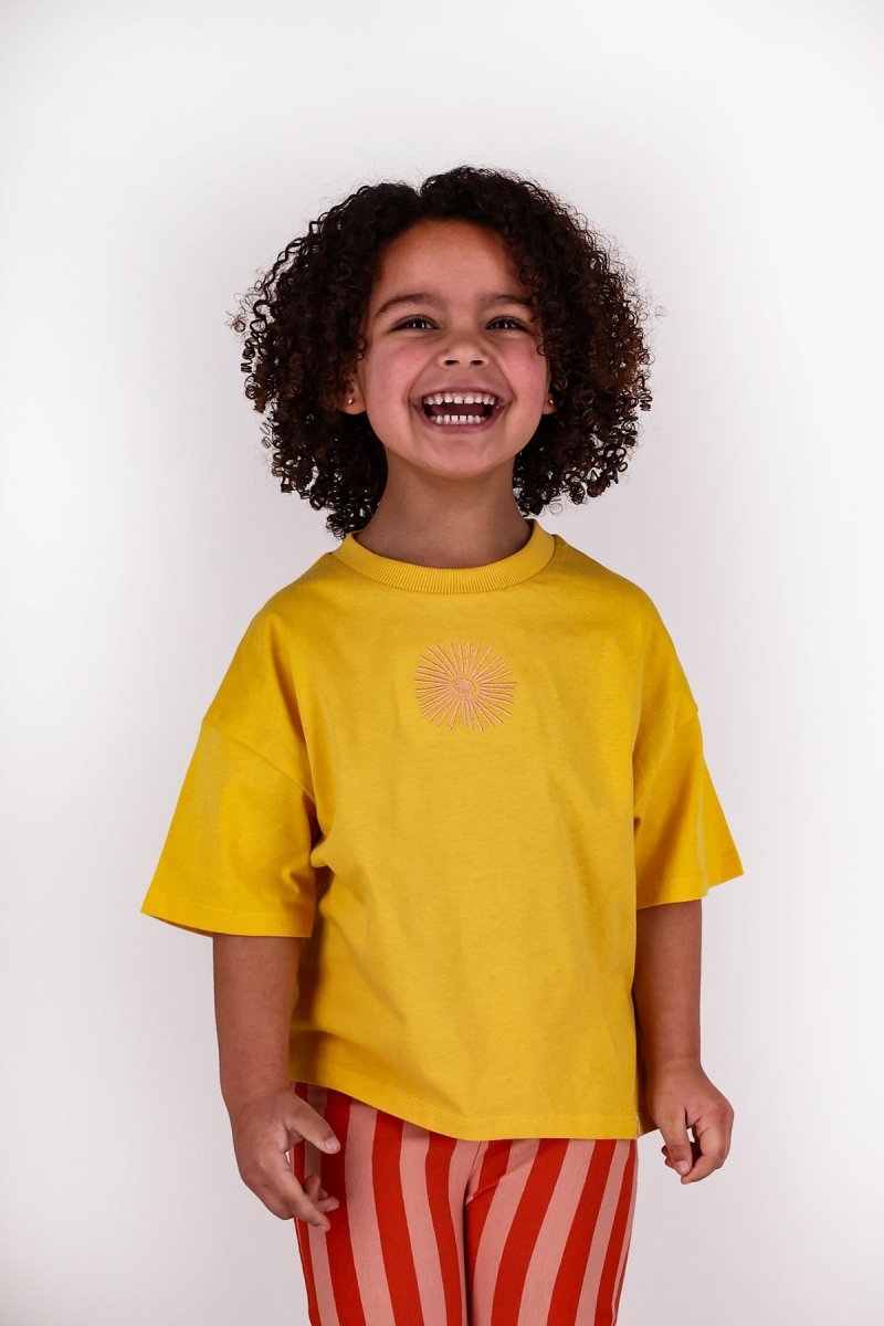 Bo T-shirt geel Solshine - The New Chapter Store