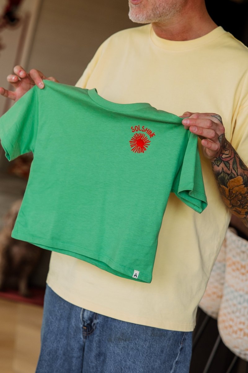 Bo T-shirt groen Solshine - The New Chapter Store