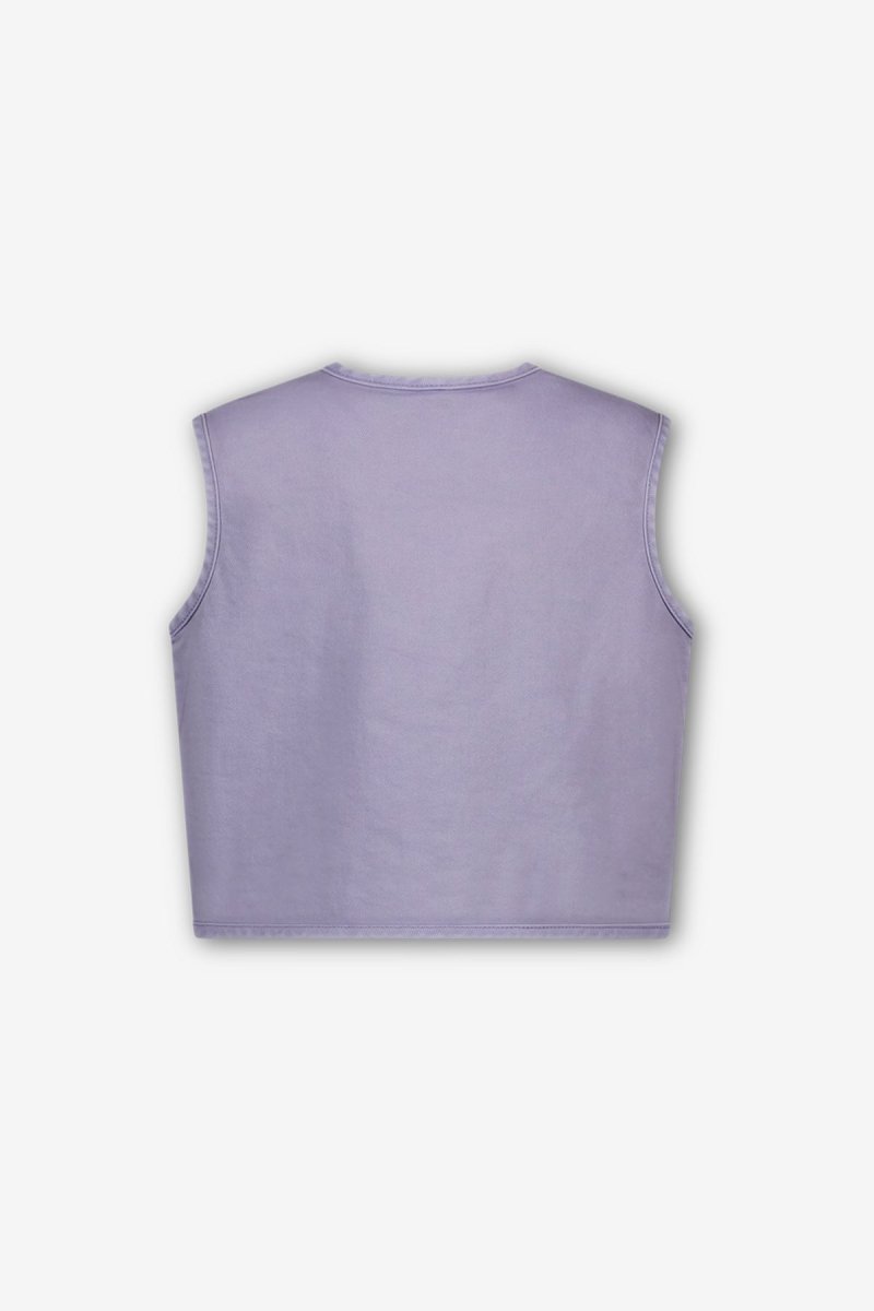 Claes gilet lila Dancing - The New Chapter Store