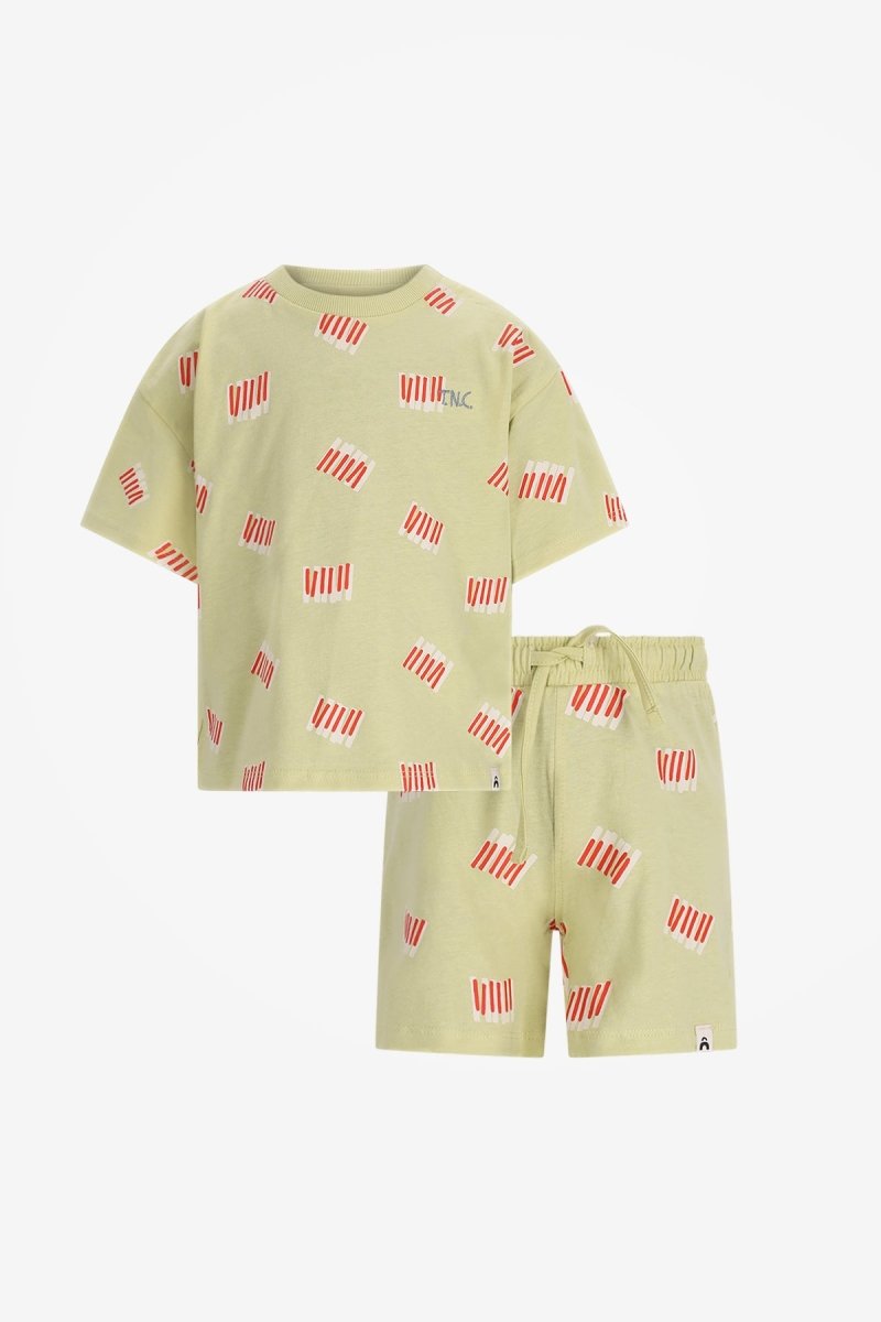 Jacey co - ord groen Giant steps - The New Chapter Store