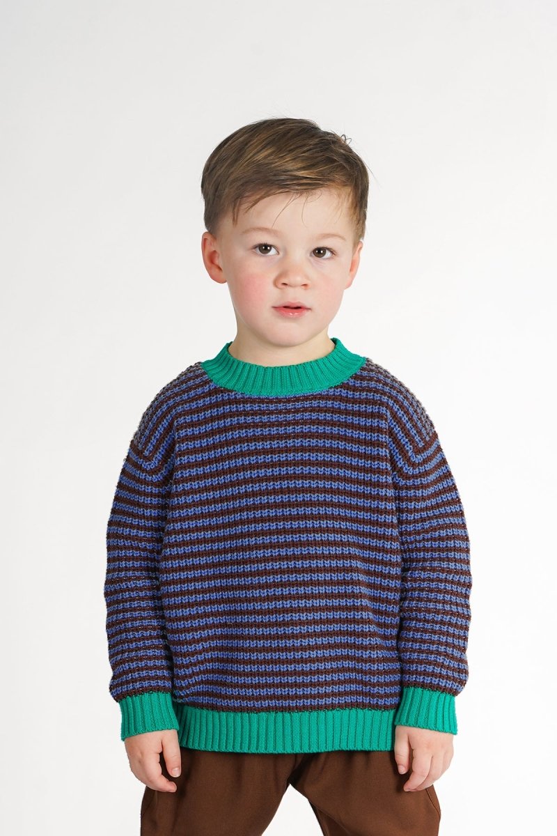 JAMIE KNITTED SWEATER GROEN - The New Chapter Store