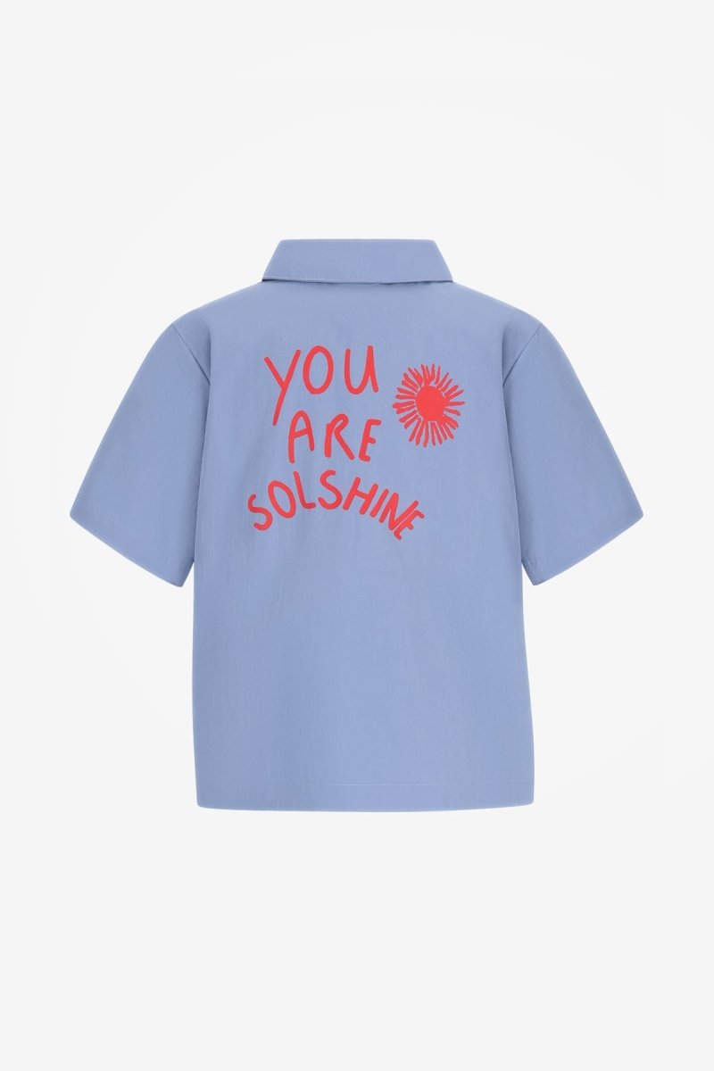 Jimmi blouse blauw Solshine - The New Chapter Store