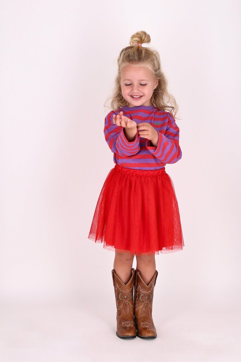 LUNA SKIRT ROOD - The New Chapter Store