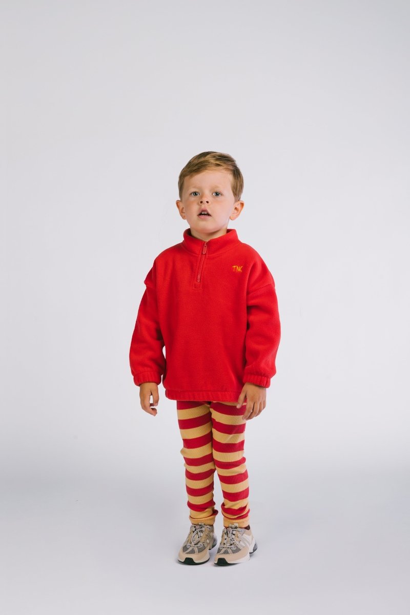 Manué Fleece Sweater Rood - The New Chapter Store