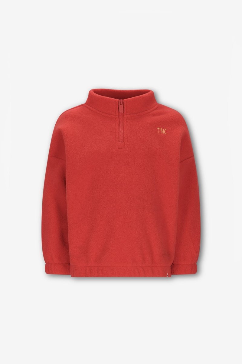 Manué Fleece Sweater Rood - The New Chapter Store