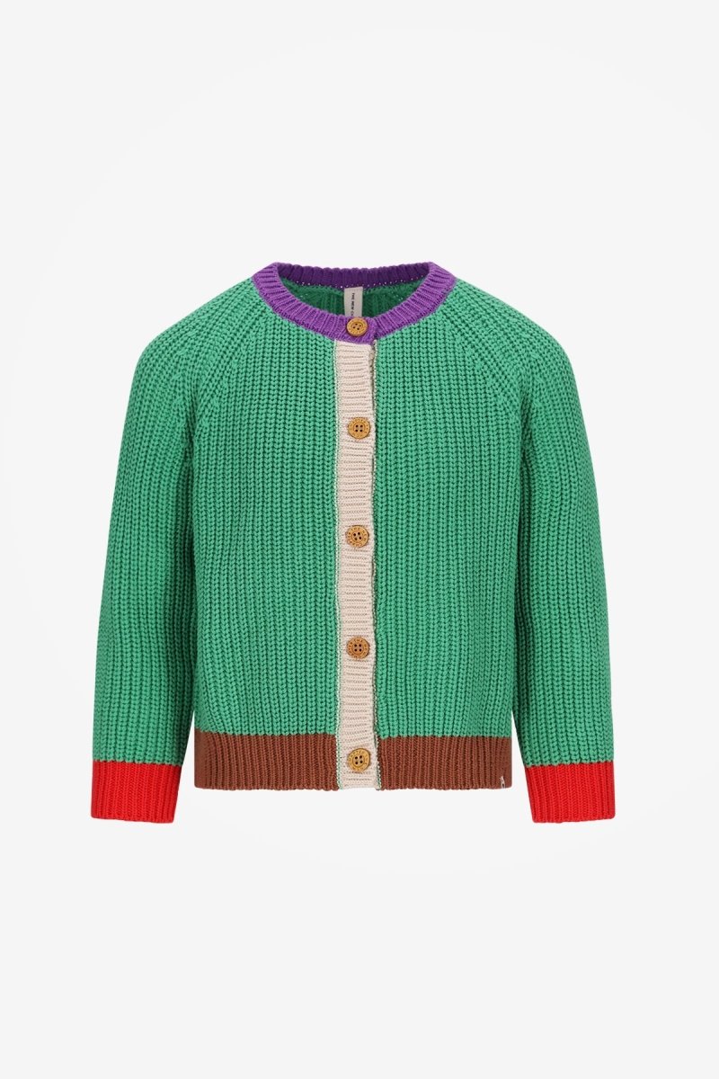 Miles Knitted Vest Groen - The New Chapter Store