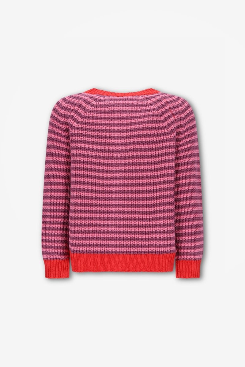 Miles Knitted Vest Roze - The New Chapter Store