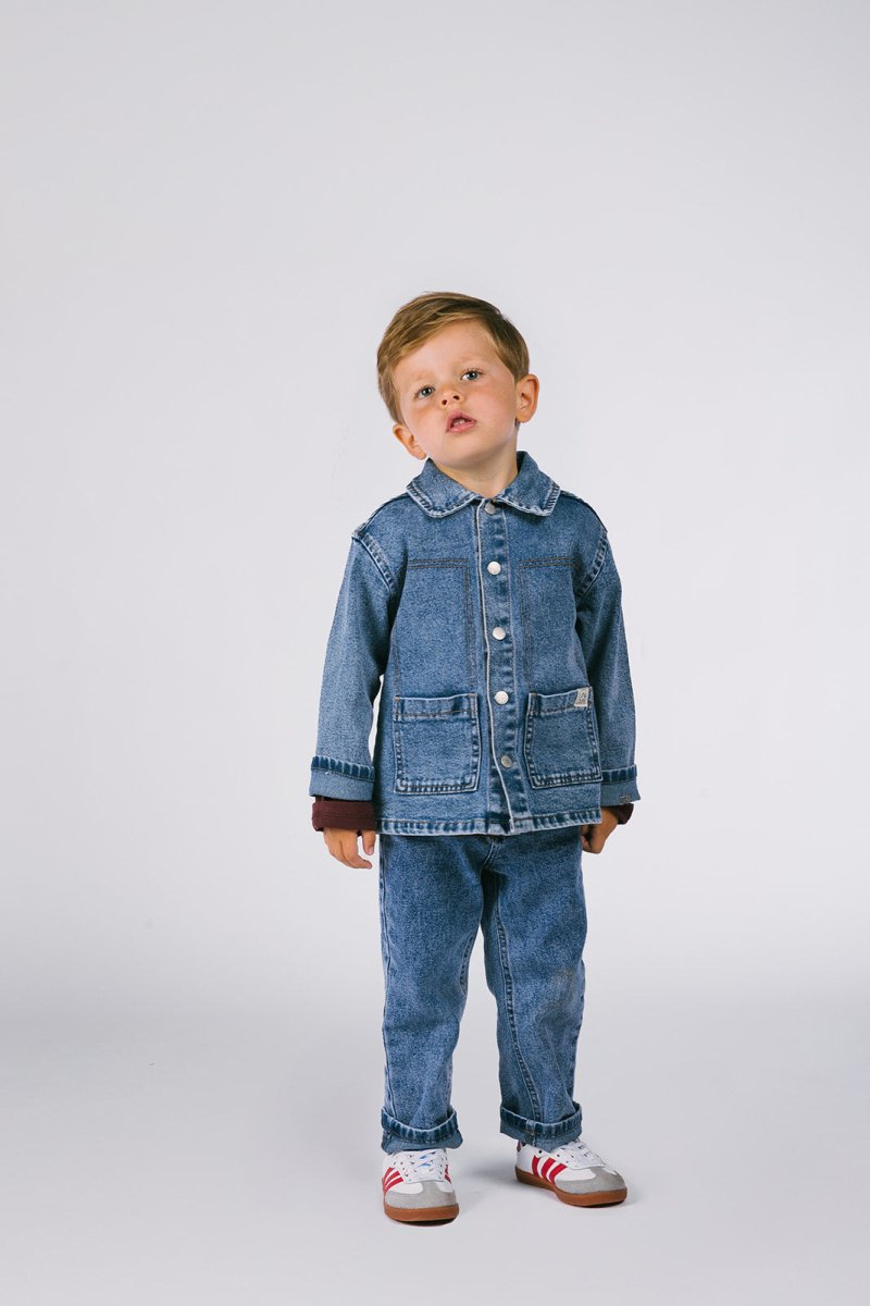 Noï The New Chapter denim jacket pink - The New Chapter Store