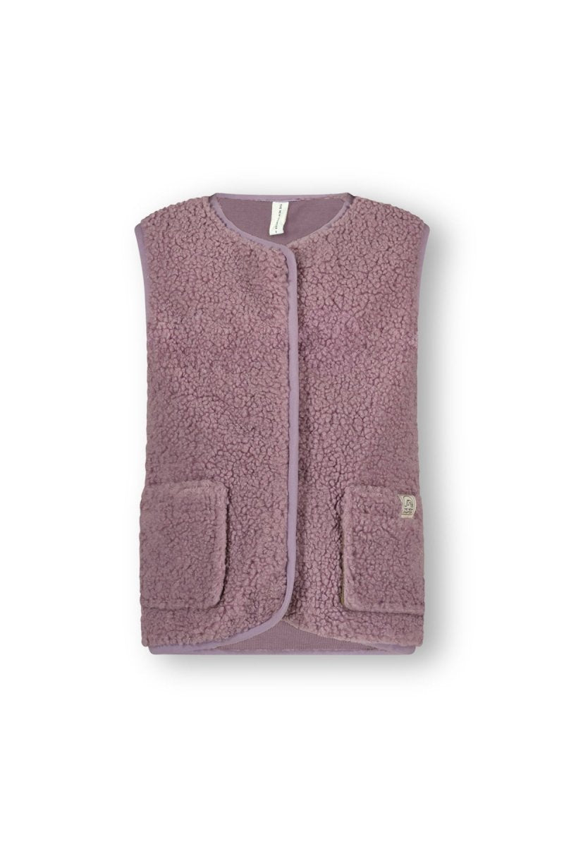 Rox Teddy Gilet Paars - The New Chapter Store