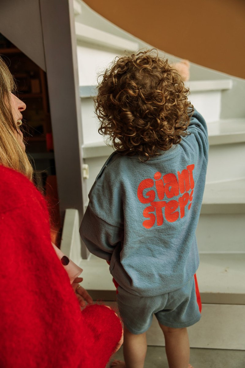 Samu short blauw Giant steps - The New Chapter Store
