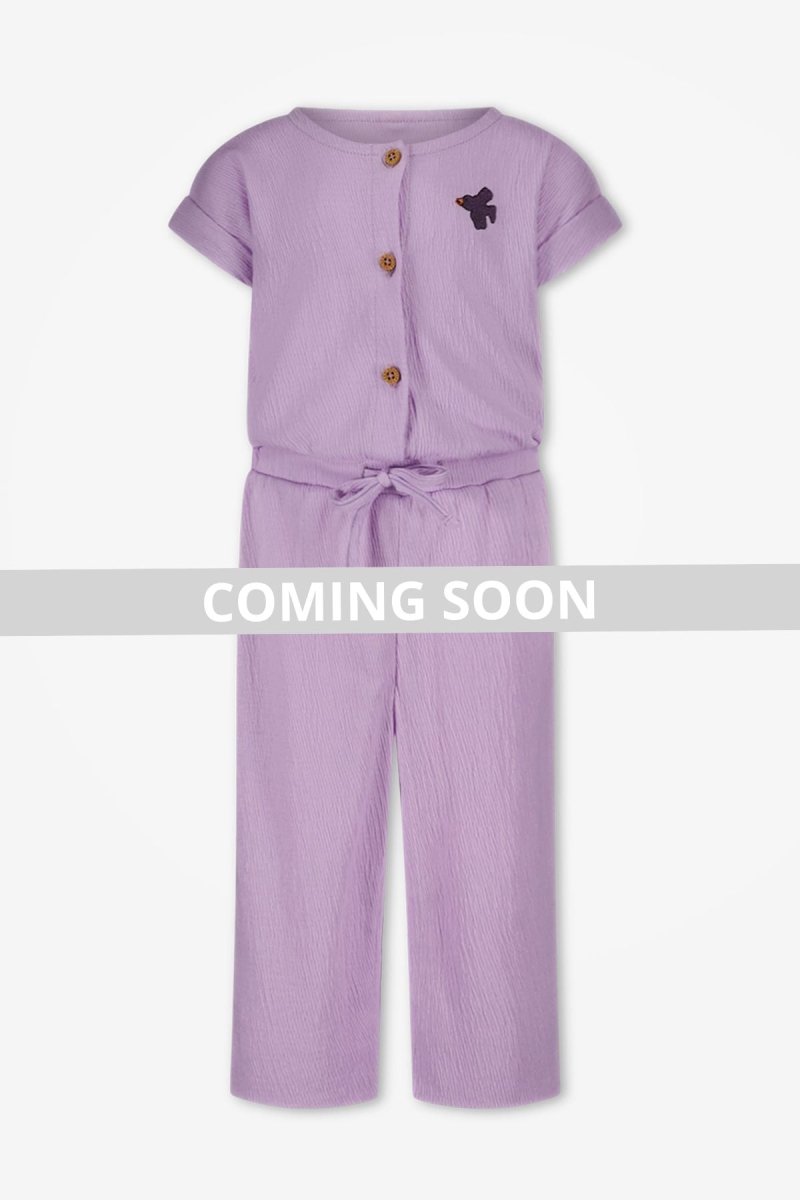 Teddy jumpsuit lila Birdie - The New Chapter Store