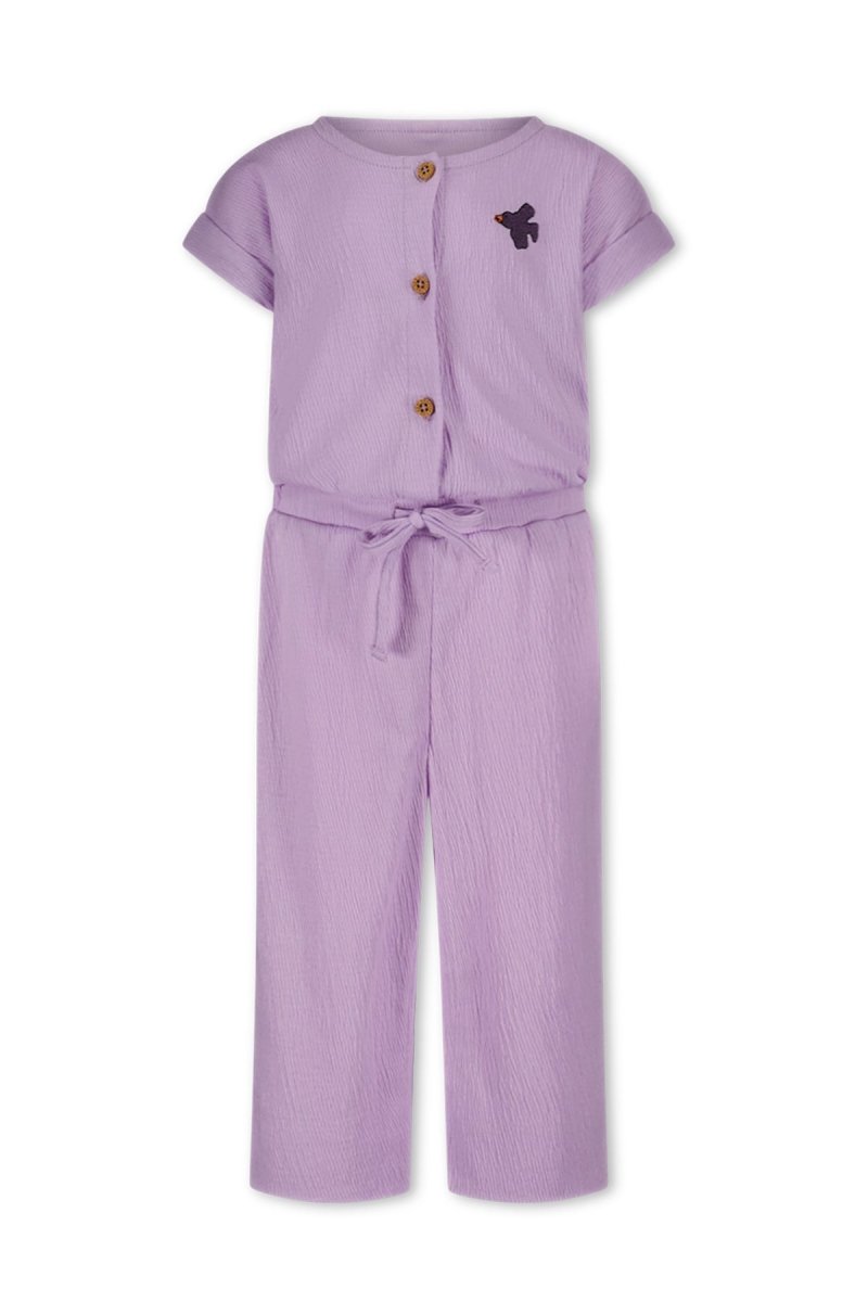 Teddy jumpsuit lila Birdie - The New Chapter Store