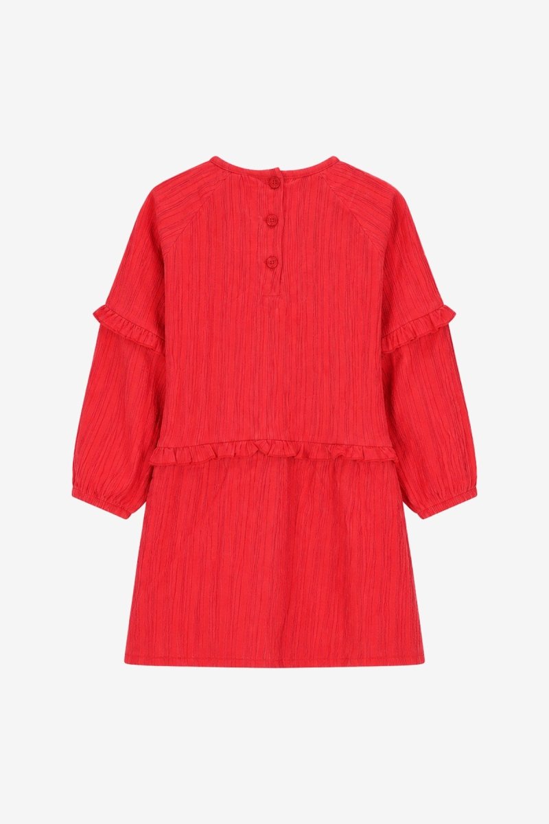 VALERIE DRESS ROOD BOLD COLORS - The New Chapter Store