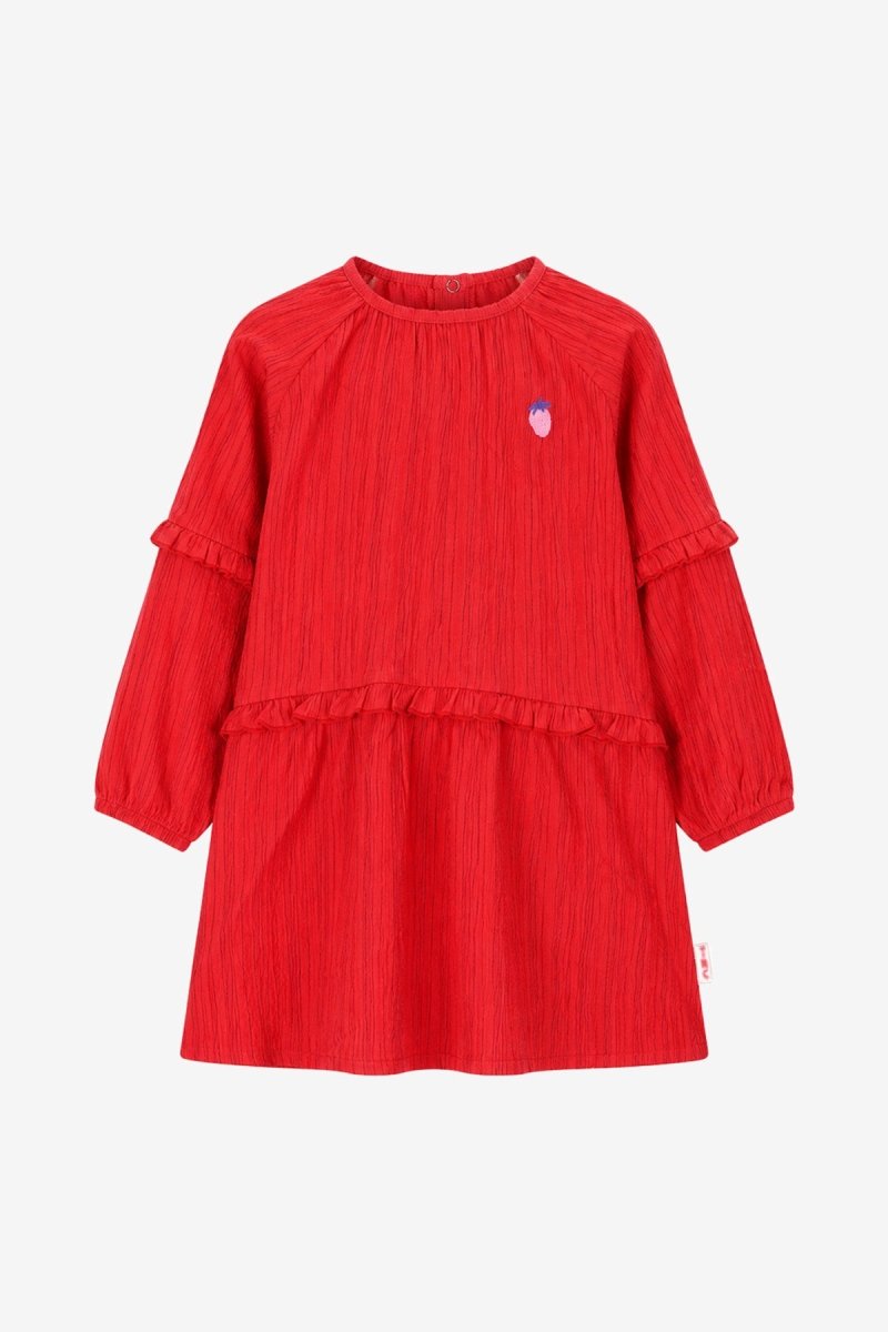 VALERIE DRESS ROOD BOLD COLORS - The New Chapter Store