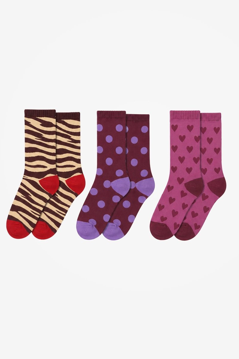 VESPER SOCKS 3-PACK GEEL - The New Chapter Store
