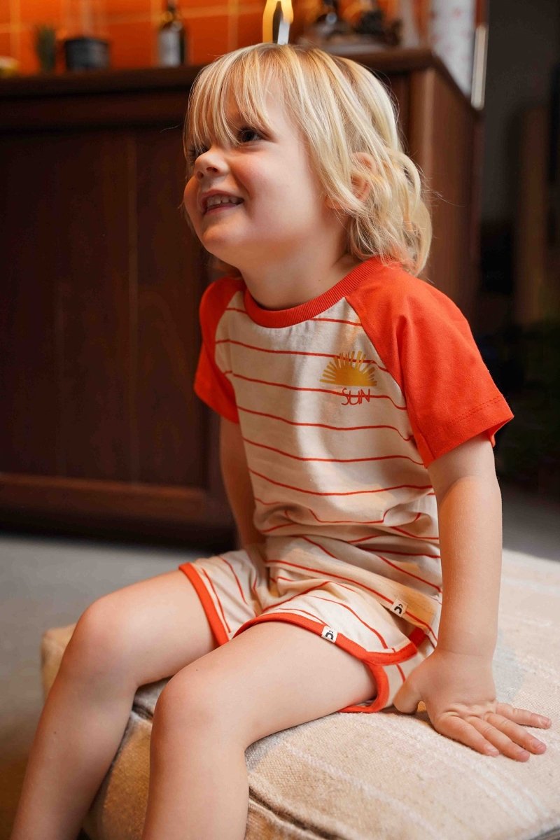 Noa t-shirt red stripe - The New Chapter Store