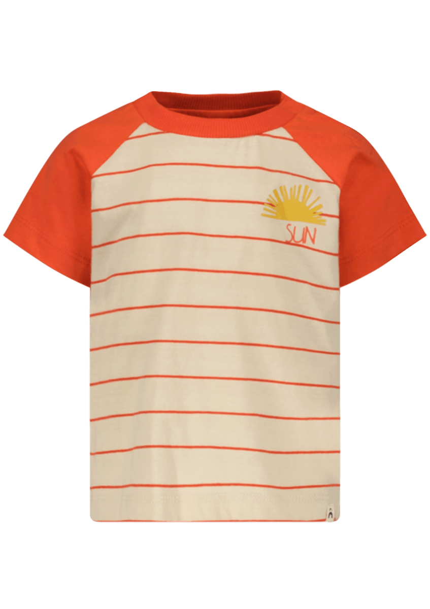 Noa t-shirt red stripe - The New Chapter Store